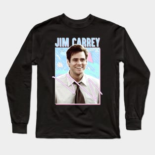 Jim Carrey /// 90s design Long Sleeve T-Shirt